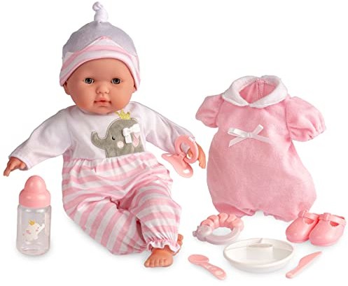 jc toys JC TOYS 102-30040 Berenguer Boutique lalka dla niemowląt 38 cm 30040