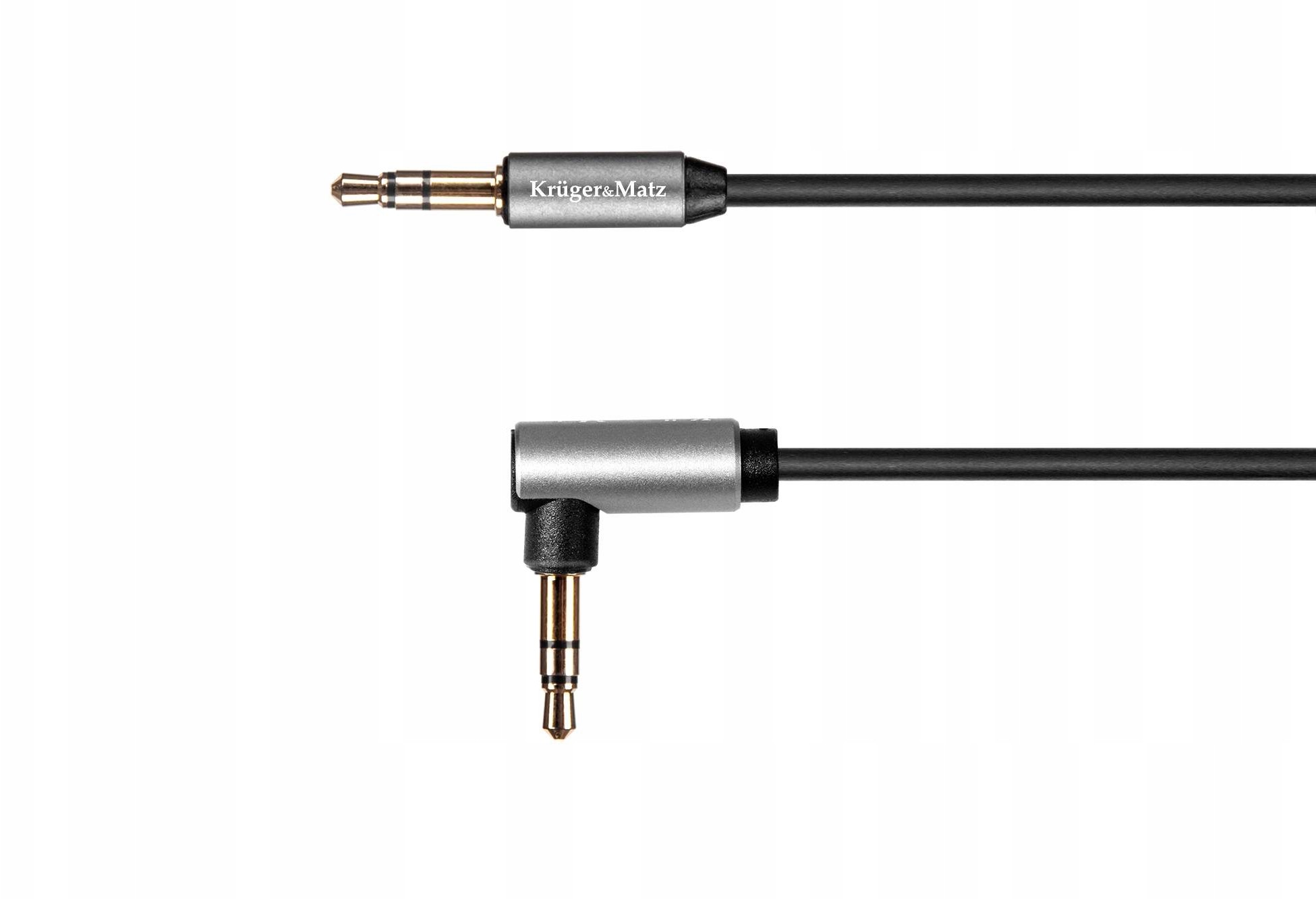 Kabel Jack 3.5 Kątowy - Jack 3.5 Prosty Sprężynka