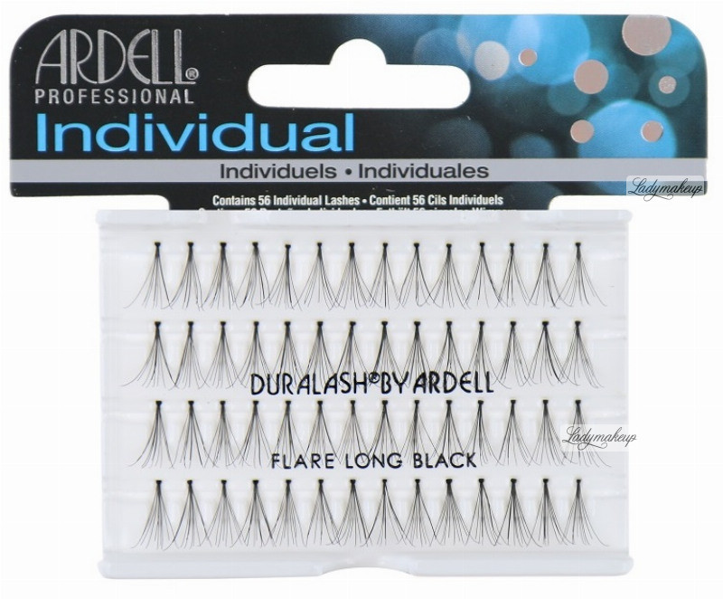 Ardell Individual DuraLash - Kępki rzęs - 652829 - KNOT-FREE NATURALS MINI BLACK ARDKNRBL