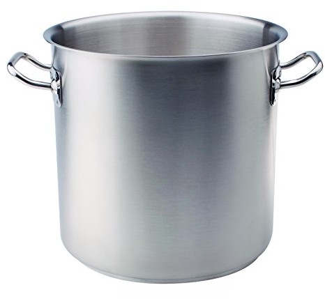 Pentole Agnelli pentole agnelli coix3103e45 garnek do gotowania z 2 uchwytami, ze stali nierdzewnej, srebrny COIX3103E45