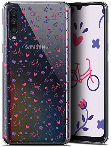 Samsung Caseink Etui ochronne do Galaxy A50, bardzo cienkie, Love Bicycle CRYSPRNTA50RLOVEBIKE