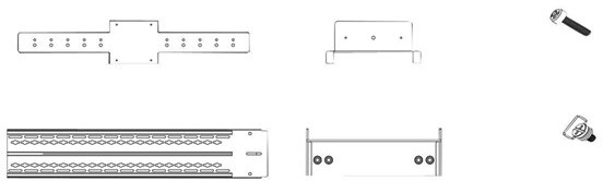 Yealink Yealink VESA mount for MVC400/A20/UVC40/A30 VCS-TVMount2