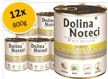 Dolina Noteci Premium bogata w kurczaka 12x800g