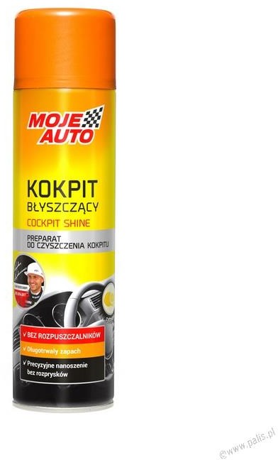Moje Auto MOJE AUTO Kokpit błyszczący Cytryna 500ml 19-563 19-563