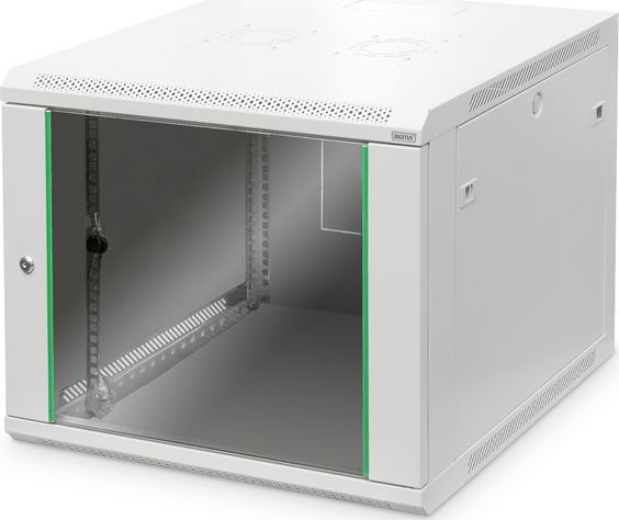 Digitus Szafa Assmann WALL MOUNTING CABINET-600X600MM/9U 505.05X600X600 MM GREY DN-19 09U-6/6-EC