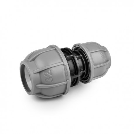 BRADAS Łącznik redukcyjny do rur PE 50/25mm PN10 Systemy nawadniające 6424 DSRA10L5025