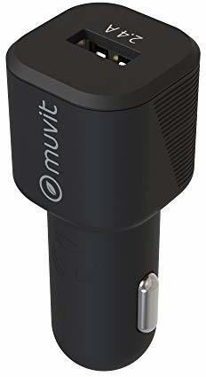 MUVIT CHANGE MUVIT do zmian obciążenia VOITURE 1 USB 2,4 A (12 W) czarny MCDCC0006