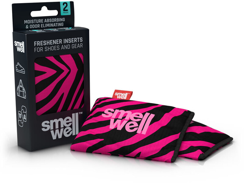SmellWell SmellWell Active Wkładki odświeżające do obuwia i sprzętu, pink zebra  2021 Środki do impregnacji obuwia KRSWZP