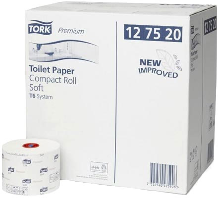 TORK Papier toaletowy do dozownika z automatyczną zmianą rolek Premium biały mię