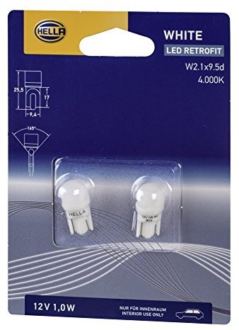 Hella 8 GL 178 560  591 żarówka, Pokojowy źródło światła 8GL 178 560-591