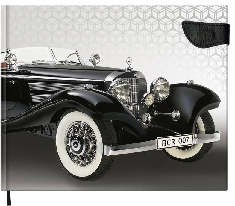 Boncahier Notatnik ozdobny 0032-04 On the road Mercedes Benz
