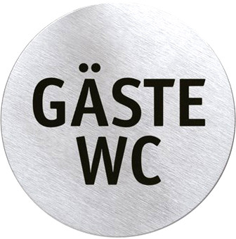 Blomus Szyld Gaste WC Signo okrągły B68152