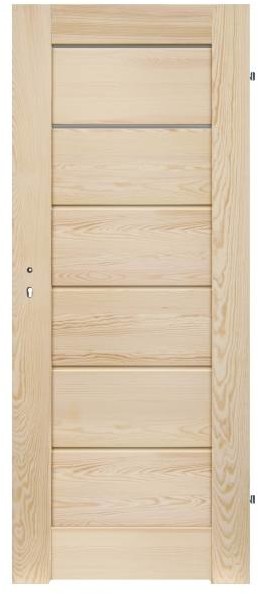 Drzwi z podcięciem Toreno 70 prawe sosna bezsęczne IND19_BA0201C