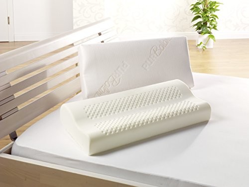 Frankenstolz Ergonomiczna poduszka podpierająca kark z napisem medisan Sleep & Care PUR Balance (0912DJ10-0008)