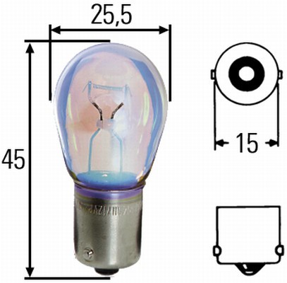 Zdjęcia - Żarówka samochodowa Hella Żarówka, lampa kierunkowskazu  8GA 002 073-123 