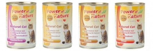 Power of Nature 4x400g zestaw puszek każda w innym smaku