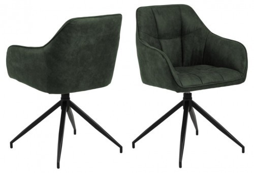 Actona Krzesło Brenda oliwkowy 93137