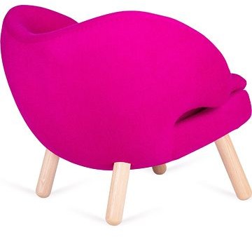 MeblujDom Fotel FLAMINGO Różowy JH-043.FUKSJA.14