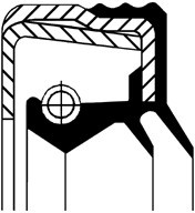 CORTECO Pierścień uszczelniający wału, różnicowy CORTECO 12015692B