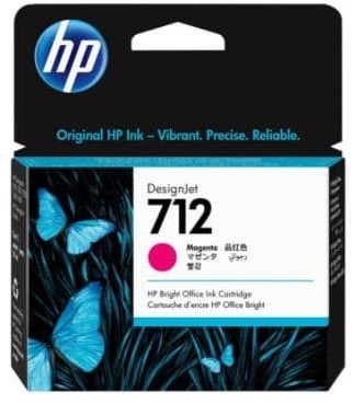 HP Inc. HP Inc Tusz 712 29ml 3ED68A purpurowy ERHPDP310200058
