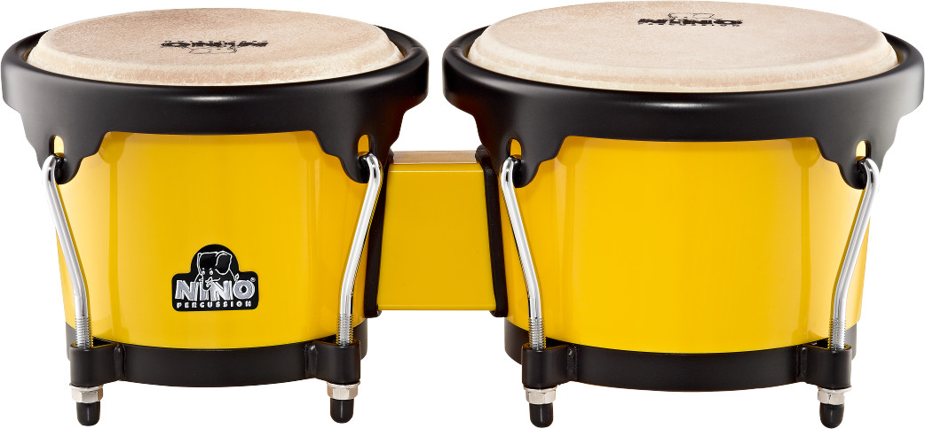 Nino 17Y-BK Yellow Black hardware bongosy abs
