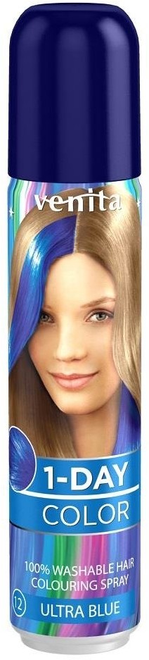 Venita 1-Day Color koloryzujący spray do włosów Szafirowy Błękit 50ml