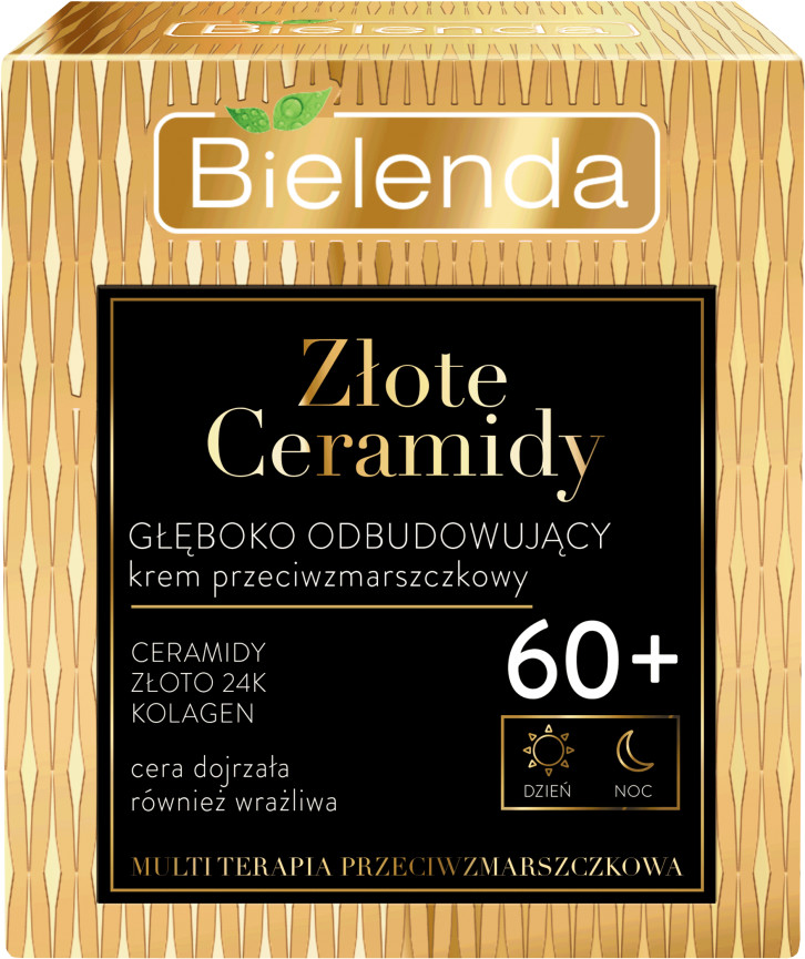 Bielenda Złote Ceramidy 60+ krem na dzień i na noc 50ml 108741-uniw