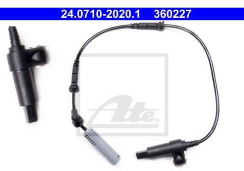 ATE Czujnik, prędkość obrotowa koła 24.0710-2020.1