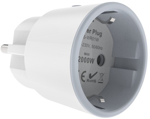 AZzardo WiFi Plug 10A Single AZ3219 gniazdo z wtykiem IP20 AZZAZ3219