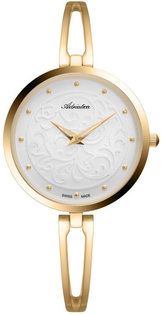 Adriatica Zegarek Damski na bransolecie A3746.1143Q - Zegarek Kwarcowy Swiss Made