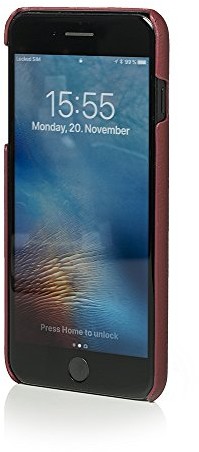 Galeli Mike Mike iPhone 8/7 Plus [MARC] Etui na książki [CZARNY] Wysokiej jakości skórzana modna obudowa do Apple iPhone JESSEIP7SP-M02