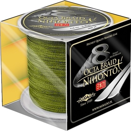 Mikado Plecionka Octa Braid 0,20mm 300m Green