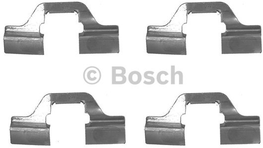 Bosch Zestaw osprzętu do okładzin tarcz hamulcowych tył 1 987 474 721