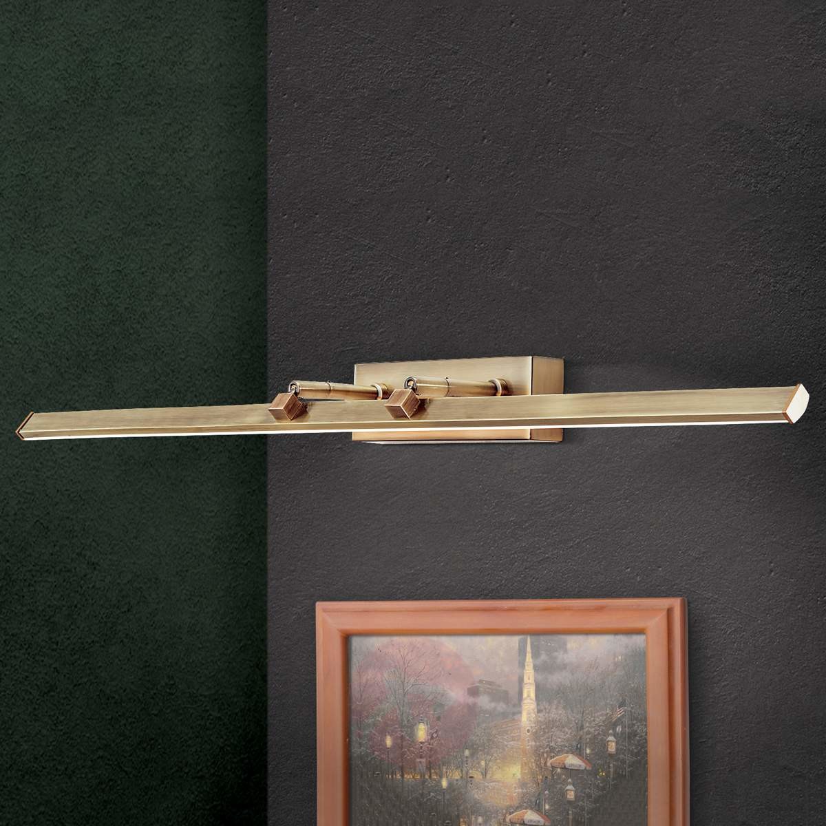 Lampka LED Suren do oświetlenia obrazów, 79,5 cm