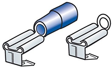 Lampa 45053 Kit 40 zaciski kablowe talerz A Zwilling sprzęgło, niebieski 45053