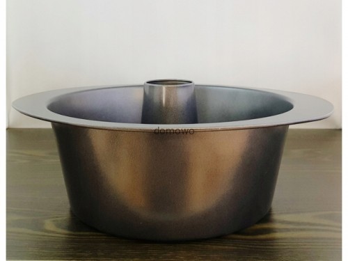 FORMA METALOWA BABKA BABA Z DZIURKĄ 33x11 cm