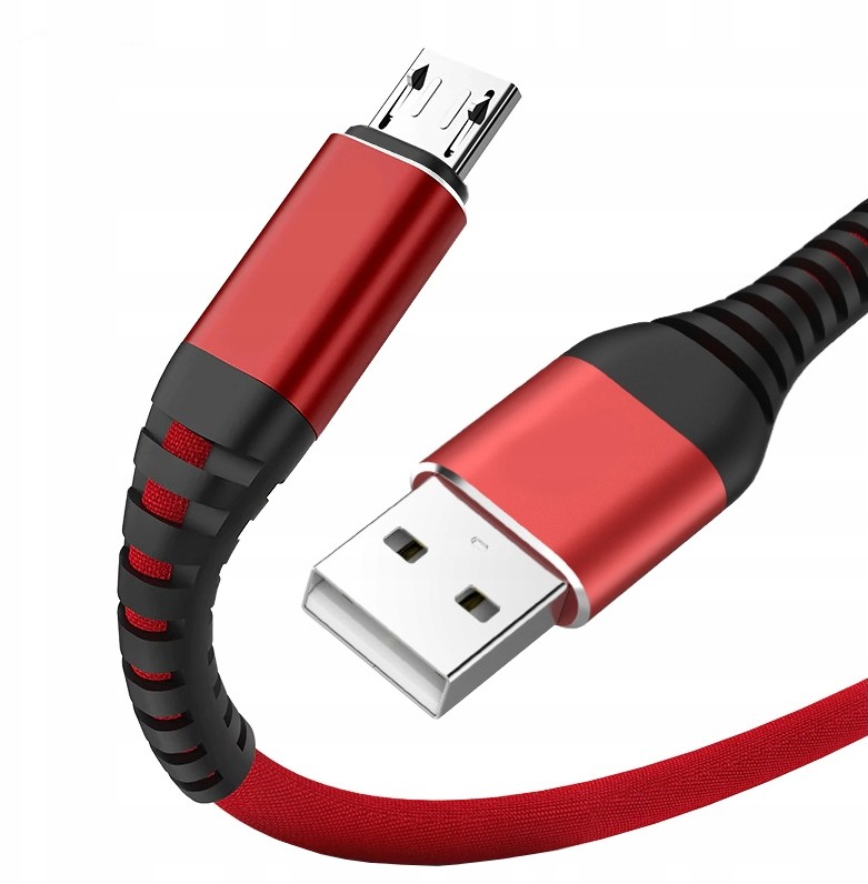 Wzmacniany Kabel Micro Usb Qc 3.0 Quick Charge 3A