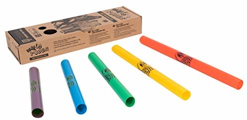 Percussion Plus Percussion Plus Wak-a-Tube Chromatic, wielokolorowe (zestaw 5 szt.) PP791
