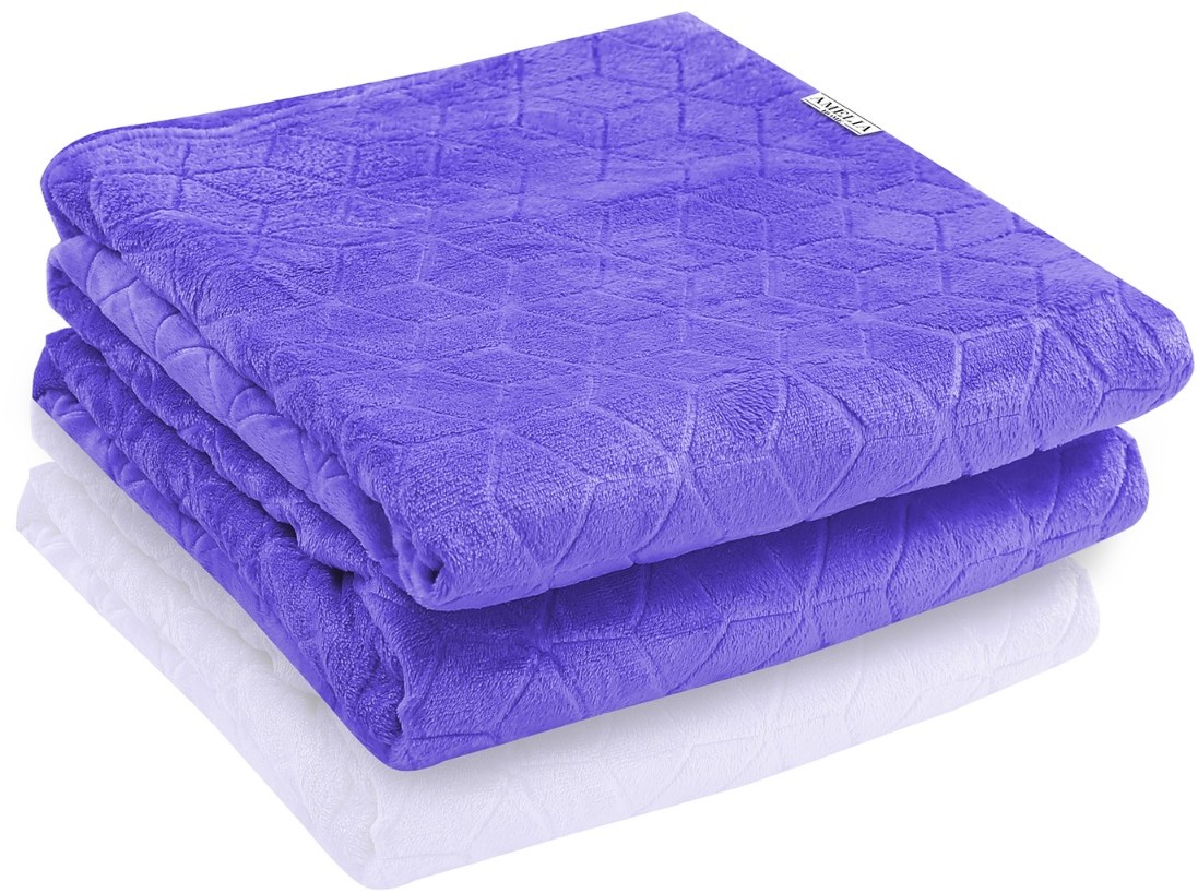 AmeliaHome AmeliaHome - Koc Nessa - Fioletowy 170x210 cm