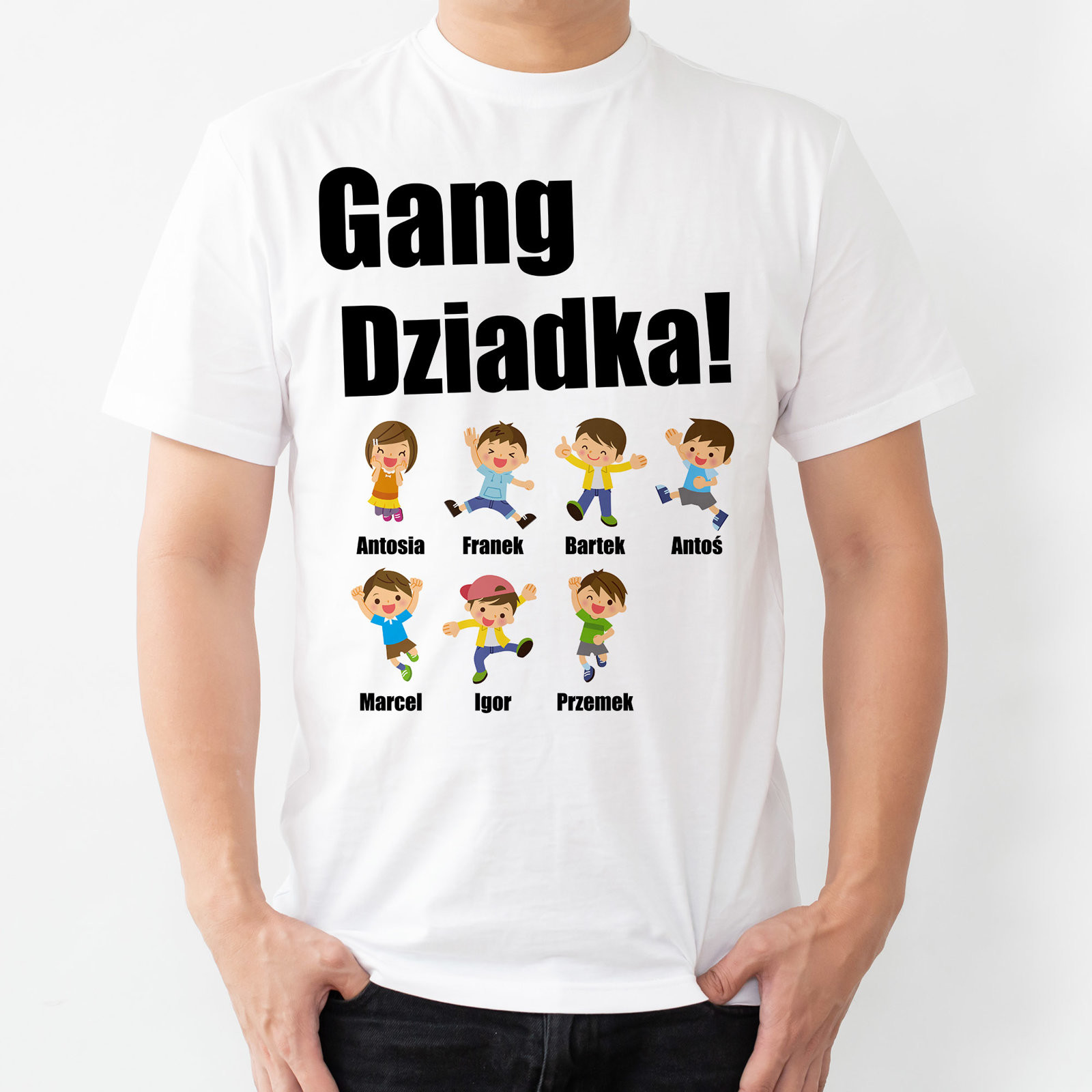 Poczpol Gang dziadka - koszulka męska 42763-A