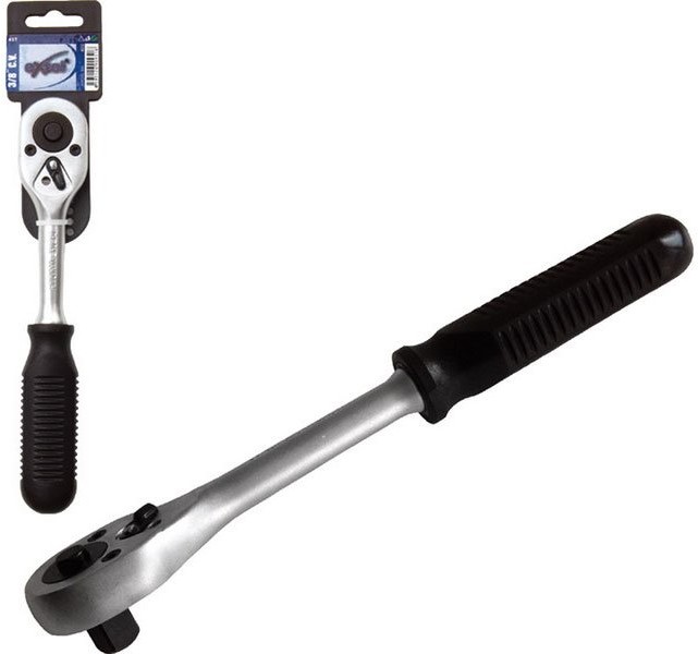 Extol PREMIUM Grzechotka, 45 zębów 3/8" 6532