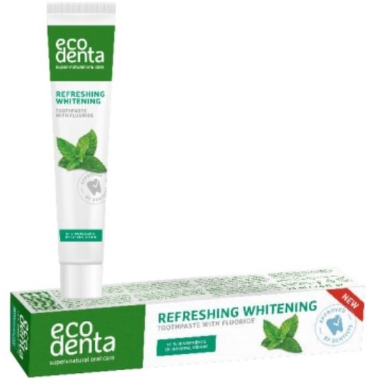 Ecodenta BASIC Pasta do zębów odświeżająca i wybielająca z miętą pieprzową 75ml