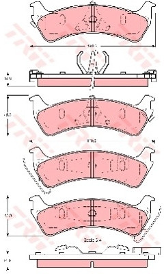 TRW KFZ Ausruestung GmbH) KFZ Ausruestung GmbH) GDB4094 GDB4094