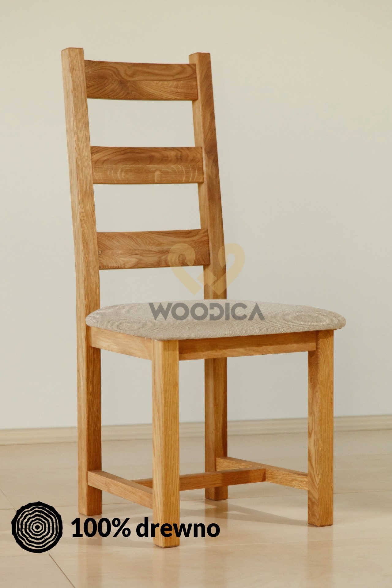 Woodica Krzesło dębowe 04m Dąb/Krz/04m