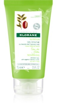 Klorane Cupuaçu Eau de Yuzu intensywnie nawilżający żel pod prysznic 75 ml