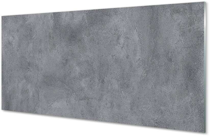 Tulup.pl Szklany Panel Kamień beton ściana 125x50cm