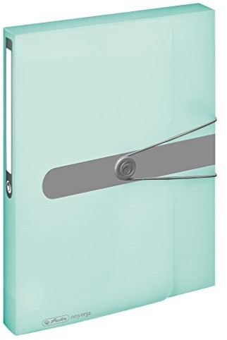 Herlitz easy orga to go teczka z polipropylenu (PP) na format A4, mięta 11409000