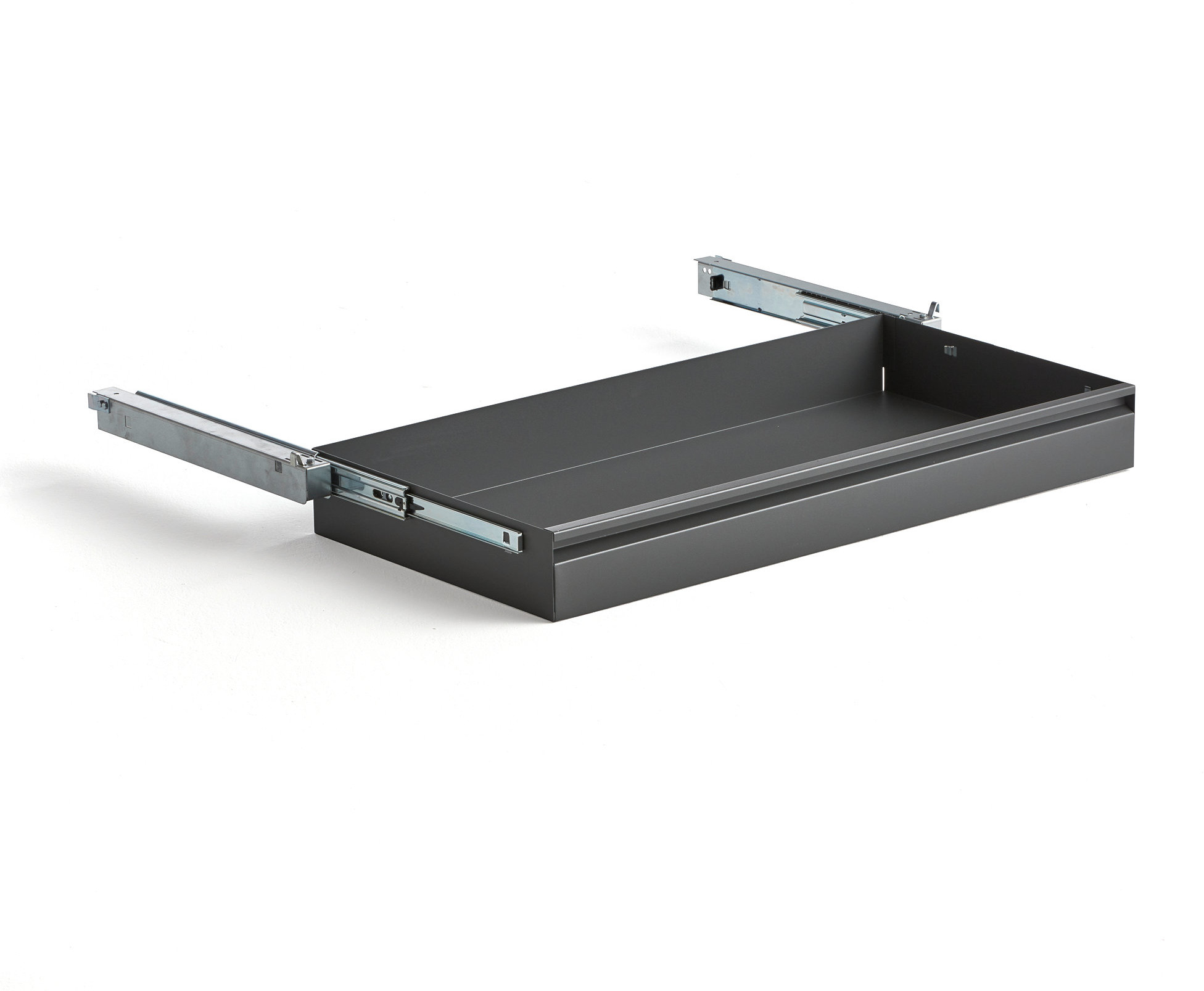 AJ Produkty Szuflada do szafy narzędziowej, 875x445 mm, szary