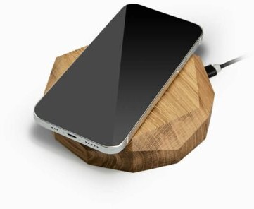 BEWOOD Ładowarka indukcyjna BEWOOD Geometryczna QI 15W Dąb