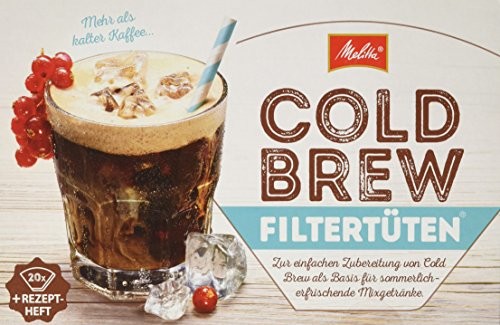 Melitta 216550 Cold brew Plus Zucker Filtertüten 1 X 4/20 NB 216550